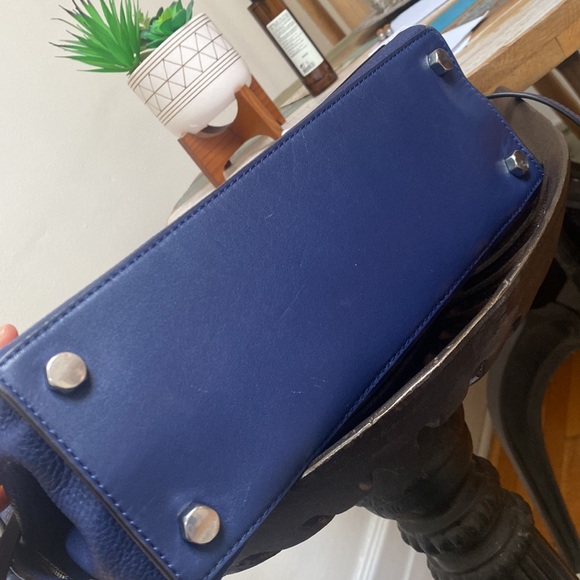 REBECCA MINKOFF | Navy top zip bree fall purse - Picture 4 of 7